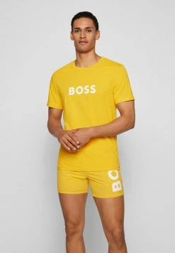 BOSS RN - Print T-shirt - Open Yellow