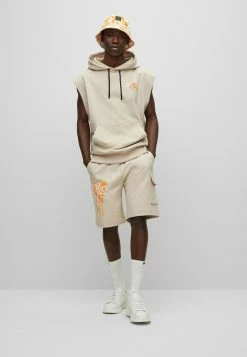 BOSS SEGRAFFITTI - Shorts - Open Beige One -BOSS Sales Store 0e9ce776a55646ebac7a6ca6e23ec9ad