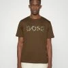 BOSS TEETRURY - Print T-shirt - Dark Green -BOSS Sales Store 0f2d9b3a9a3d498aa1c324e5ad4d30ac