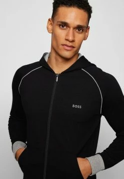 BOSS Zip-up Sweatshirt - Black -BOSS Sales Store 0f6236cebd564566aa65aedf651c57b9