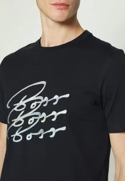 BOSS TESSLER - Print T-shirt - Dark Blue -BOSS Sales Store 0fd93851a6674524b1c41f0854081346