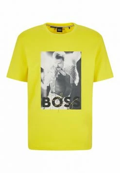 BOSS MERCURY - Print T-shirt - Yellow Nineteen 13 BOSS MERCURY - Print T-shirt - Yellow Nineteen -BOSS Sales Store 106571b766494b909bf7f1b4d39eeb08