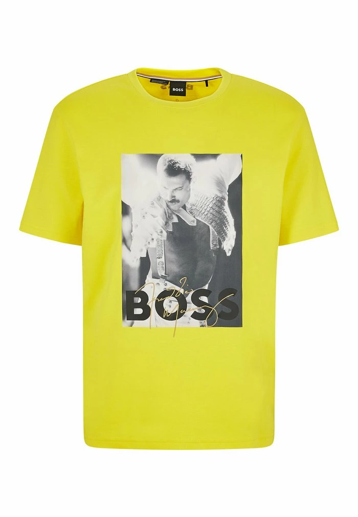BOSS MERCURY - Print T-shirt - Yellow Nineteen 8 BOSS MERCURY - Print T-shirt - Yellow Nineteen - Image 6