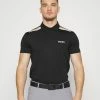 BOSS PADDYTECH - Polo Shirt - Black One