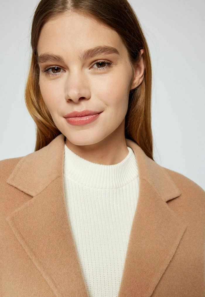 BOSS CATALLA - Classic Coat - Light Brown 6 BOSS CATALLA - Classic Coat - Light Brown - Image 4