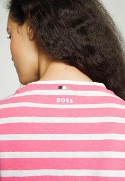 BOSS ESPRING - Print T-shirt - Pink -BOSS Sales Store 10c98563eadf4cd089b1da69cd41ddd6