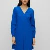 BOSS DITAMA - Day Dress - Open Blue Three -BOSS Sales Store 1142c8d6ce154c8983413972d6d9038c