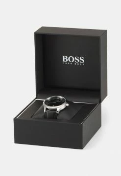 BOSS ELITE - Watch - Black/silver-coloured -BOSS Sales Store 11bc4207d905460d895098b8e31031d0
