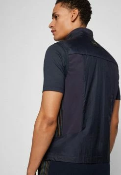 BOSS MERO - Waistcoat - Dark Blue -BOSS Sales Store 11e72e657e824634bd224b8bdf65f502