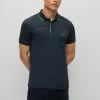 BOSS PAUL BADGE - Polo Shirt - Dark Blue Two