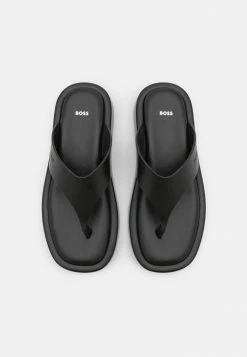 BOSS SCARLET THONG - T-bar Sandals - Black -BOSS Sales Store 12889c338a79485da7b8049c01cd76b7