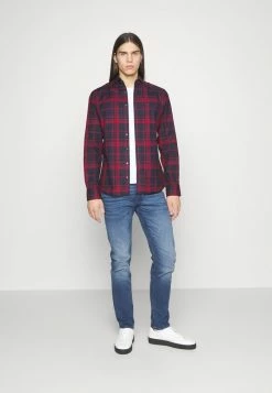 BOSS Slim Fit Jeans - Medium Blue -BOSS Sales Store 1306e2f78ec5470f9f19f6e8383c7729