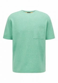 BOSS TEMPESTSHORT - Basic T-shirt - Light Green 11 BOSS TEMPESTSHORT - Basic T-shirt - Light Green -BOSS Sales Store 13357f6c0d8844678f6e3cc896c553de