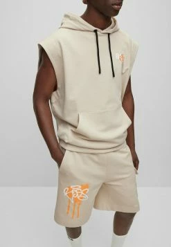 BOSS SEGRAFFITTI - Shorts - Open Beige One -BOSS Sales Store 13d3dee0dba4474198b2e6ab20f02f86