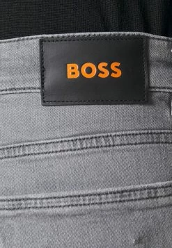 BOSS TATUM - Jeans Tapered Fit - Charcoal -BOSS Sales Store 14037b64546c4ec2b4f61c792d7ab1d9