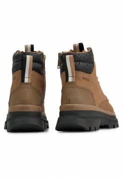 BOSS FOSTER HALB - Lace-up Ankle Boots - Medium Beige -BOSS Sales Store 143d47f205084e79becc471c2059124e