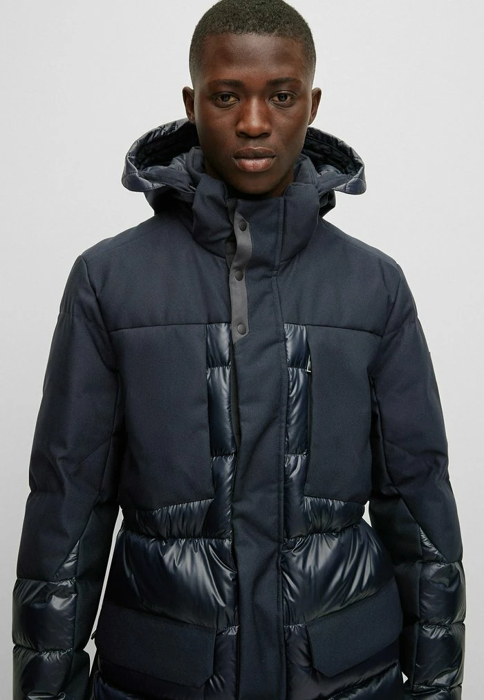 BOSS J ARVIKO - Down Coat - Dark Blue Two 6 BOSS J ARVIKO - Down Coat - Dark Blue Two - Image 4