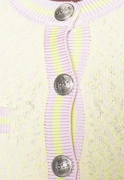 BOSS FLARVIE - Cardigan - Yellow 15 BOSS FLARVIE - Cardigan - Yellow -BOSS Sales Store 1601fd75ce064154ac9e29c3f41752af