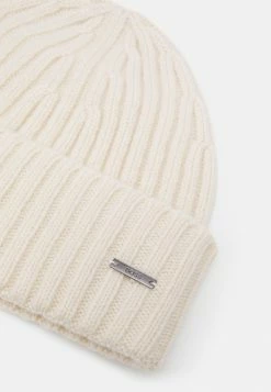BOSS LINO UNISEX - Beanie - Open White -BOSS Sales Store 16872e608402474cb0bd0b5ad195def0