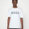BOSS TEEOS - Print T-shirt - White -BOSS Sales Store 169c9da742e4439bbc3555b9bf66d436