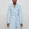 BOSS CINESI - Classic Coat - Light Blue -BOSS Sales Store 16aba6813a164ab3aad7d055126ac7a2