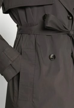 BOSS Trenchcoat - Charcoal -BOSS Sales Store 16f309ed0ff7414fbcf456b94321d9f1