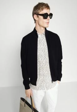 BOSS TASSONE - Cardigan - Black -BOSS Sales Store 17022d1c072440108d535644accefeb7