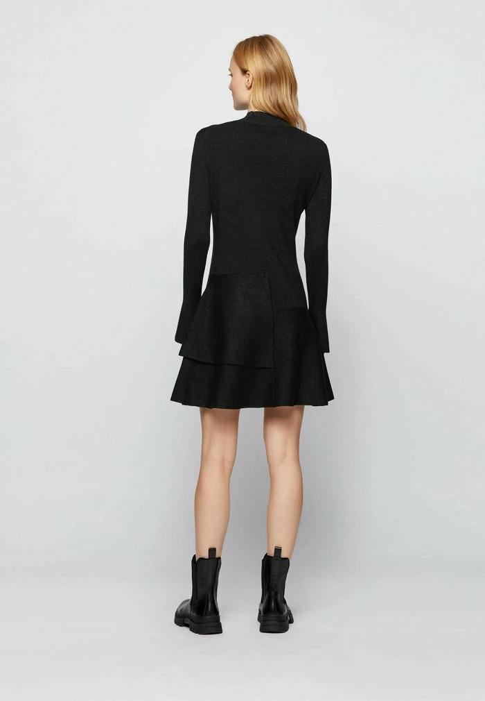 BOSS FIEN - Day Dress - Black 5 BOSS FIEN - Day Dress - Black - Image 3