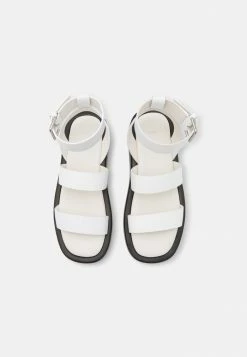BOSS SCARLET GLADIATORS - Platform Sandals - White -BOSS Sales Store 180d7e4734924fedaa75384919a0dcdf