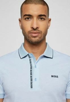 BOSS PAULE - Polo Shirt - Light Blue Three 10 BOSS PAULE - Polo Shirt - Light Blue Three -BOSS Sales Store 182f652690b84c5e9e84a7c713947350
