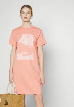 BOSS ENCHY - Jersey Dress - Light/pastel Red -BOSS Sales Store 1833ab2d9a1f4ec0a4de698f41209fa3