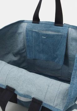 BOSS DEVA TOTE - Tote Bag - Bright Blue -BOSS Sales Store 18b175216af7443881f175b5e419dc3a