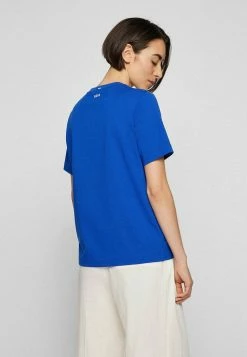 BOSS ECOSA - Basic T-shirt - Open Blue -BOSS Sales Store 18f782e01d8d4f358746a5e4a4b9429a