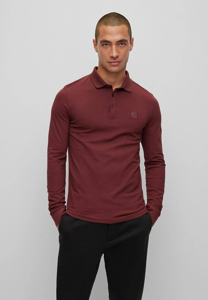 BOSS PASSERBY - Polo Shirt - Dark Red 3 BOSS PASSERBY - Polo Shirt - Dark Red