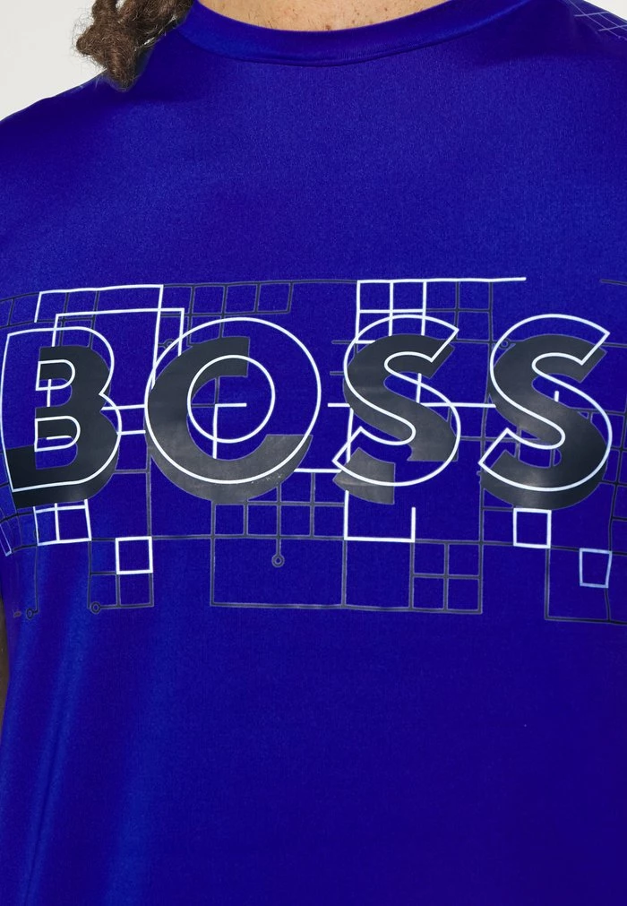 BOSS TEE ACTIVE - Sports T-shirt - Medium Blue 7 BOSS TEE ACTIVE - Sports T-shirt - Medium Blue - Image 5