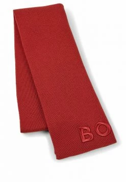 BOSS LYARAN - Scarf - Red Three -BOSS Sales Store 19ff6659b2274d0aafe384974a4bf1b4