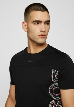 BOSS Print T-shirt - Black -BOSS Sales Store 1aa0defe87b34b49a08cdb8d33ad4c84