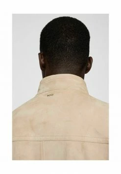 BOSS MIKA - Leather Jacket - Safran 12 BOSS MIKA - Leather Jacket - Safran -BOSS Sales Store 1aa7c8b5b7b04b3e8e62181877e3797d