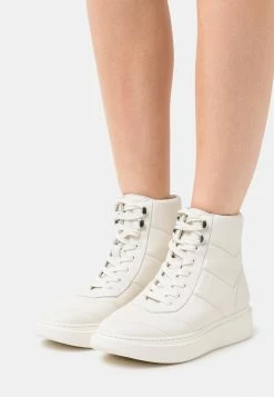 BOSS AMBER - High-top Trainers - White