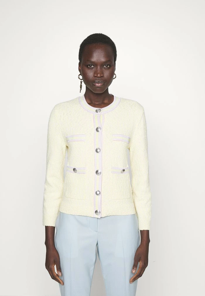 BOSS FLARVIE - Cardigan - Yellow 3 BOSS FLARVIE - Cardigan - Yellow