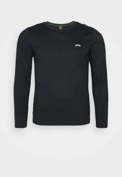 BOSS TOGN CURVED - Long Sleeved Top - Dark Blue