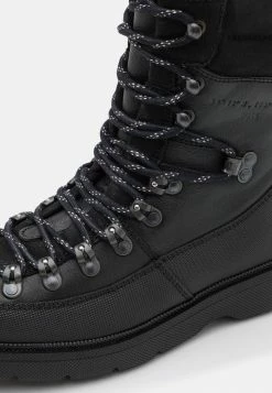 BOSS JACOB BOOT - Lace-up Ankle Boots - Black -BOSS Sales Store 1bdbd773ed0849e79e672b3d1b687820