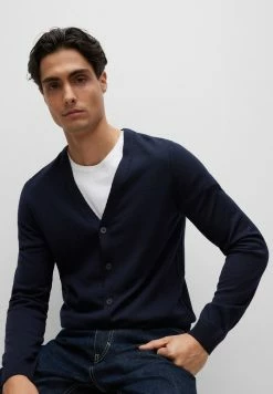 BOSS MARDON - Cardigan - Dark Blue -BOSS Sales Store 1bdfe3b73b0b401f828a75a1c99c6c43