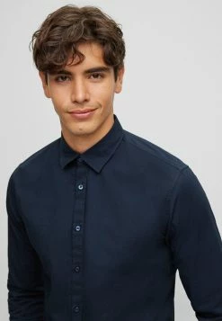 BOSS MAGNETON - Shirt - Dark Blue -BOSS Sales Store 1c0f6e9c63234c9f8651db5f3bcd3d9a