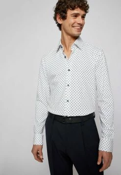 BOSS CHANKSOFTC - Shirt - White -BOSS Sales Store 1c26f3dfbd764b6cac6b6e25582632fe