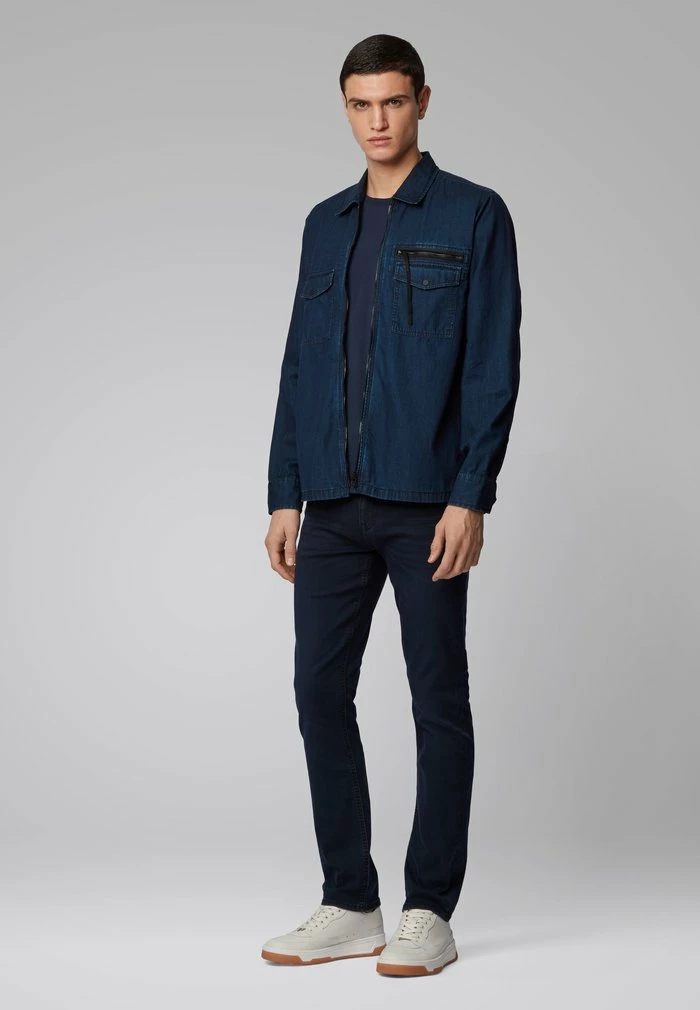 BOSS DELAWARE BC-L-P - Slim Fit Jeans - Dark Blue 4 BOSS DELAWARE BC-L-P - Slim Fit Jeans - Dark Blue - Image 2