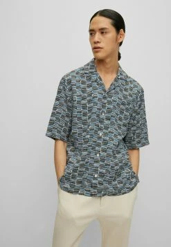 BOSS LARS - Shirt - Dark Blue Four