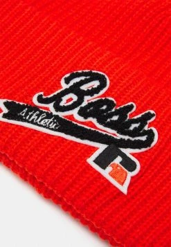 BOSS X RUSSELL ATHLETIC ZOGGIE - Beanie - Bright Orange -BOSS Sales Store 1cb96a8674b64e8a9a720a2c88c0e5b4