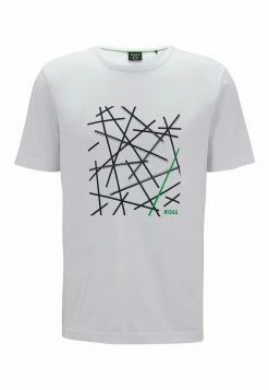 BOSS Print T-shirt - White -BOSS Sales Store 1cdc90d6b057413ea7f826f858d6410f