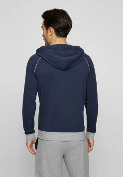 BOSS Zip-up Sweatshirt - Dark Blue 9 BOSS Zip-up Sweatshirt - Dark Blue -BOSS Sales Store 1cf20bbd61f242e98f7b9bd3f74367e3